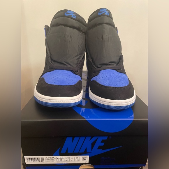 Jordan 1 Retro High OG Royal Reimagined US size 12 - Picture 6 of 8